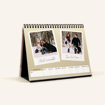 Calendrier de bureau hebdo
