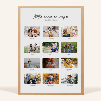 Cadre photo créatif