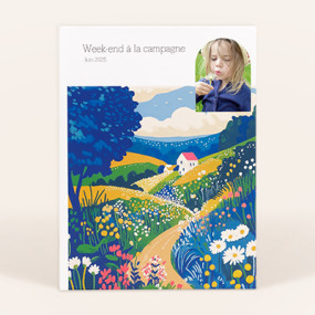 Livre photo portrait - Week-end à la campagne
