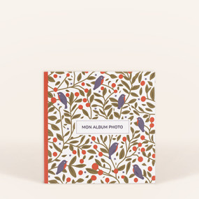 Mini livre photo carré souple - collection Jardin d'hiver