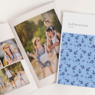 Livre photo portrait souple - Collection Carnets photo