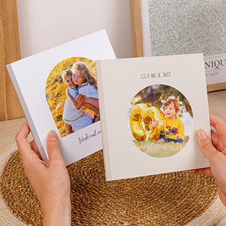 Mini livre photo carré souple 14 cm